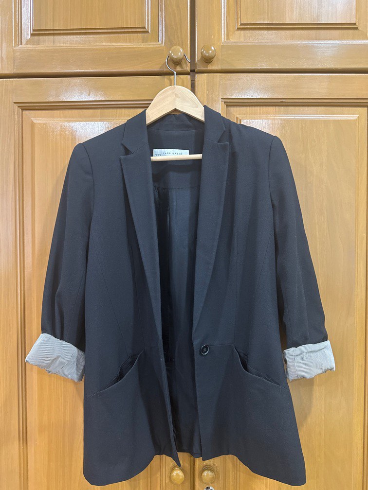 Blazer bleu femme zara top