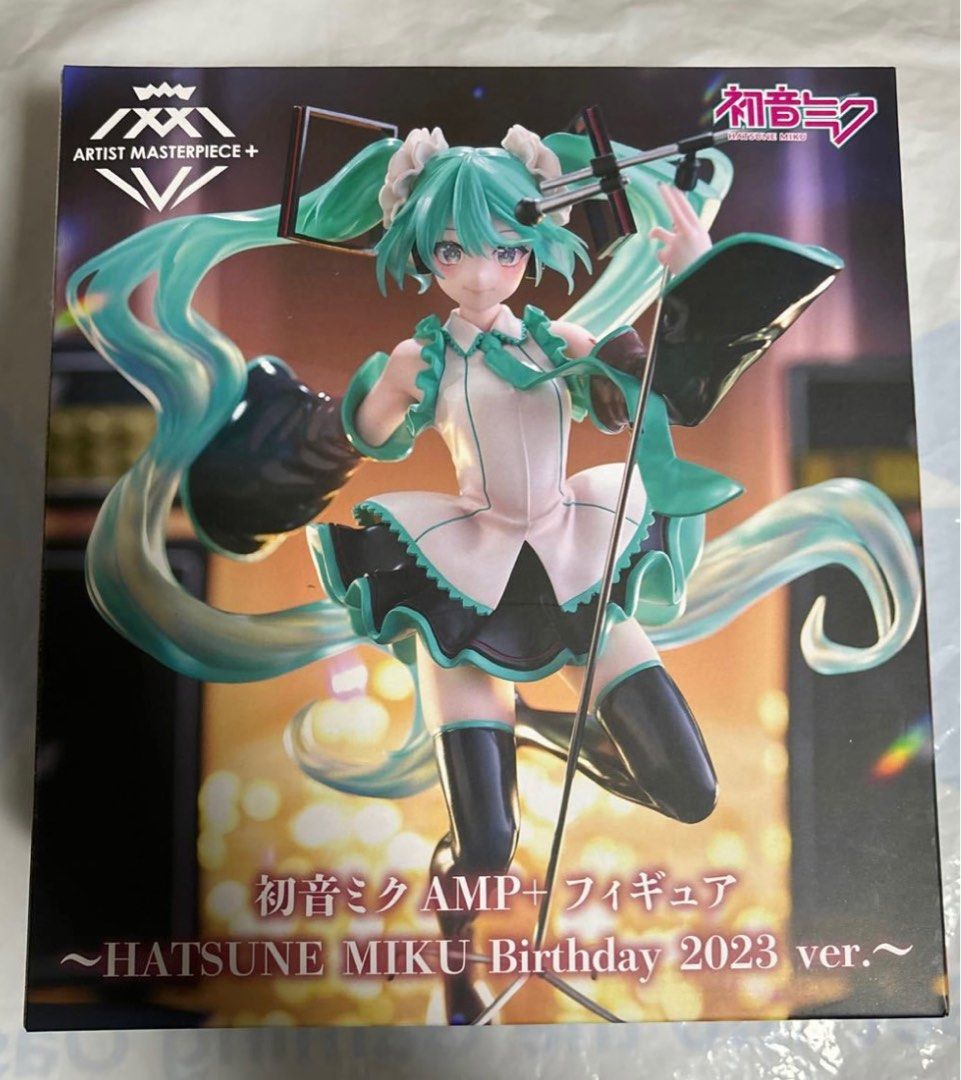 100% New 全新Taito AMP+ 初音未來Hatsune Miku Birthday 2023