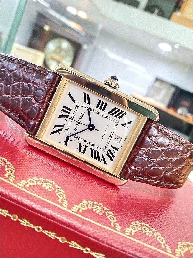 Cartier tank solo cheap xl automatic