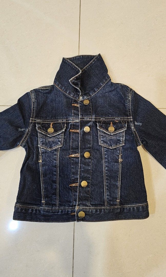 Gap jean jacket kids hotsell