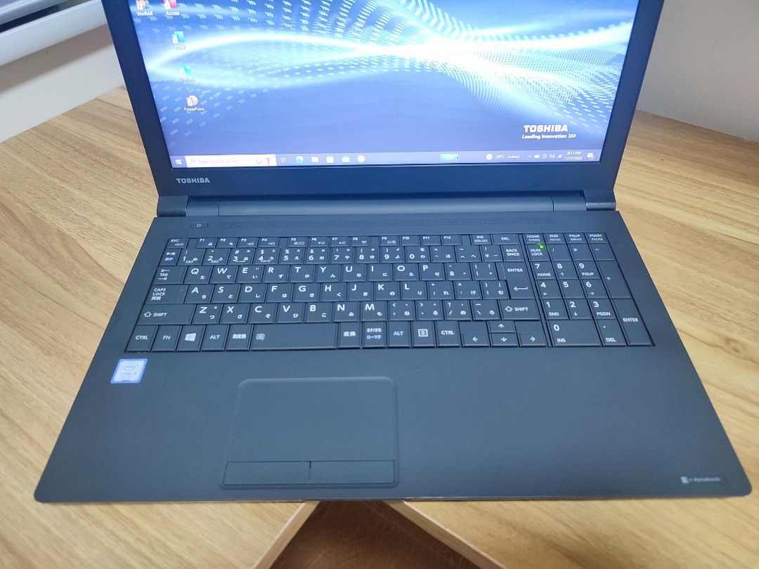 Toshiba Dynabook B65/J i5-7300U 2.7GHZ 4 CPU 7TH GEN 8GB RAM 256GB 