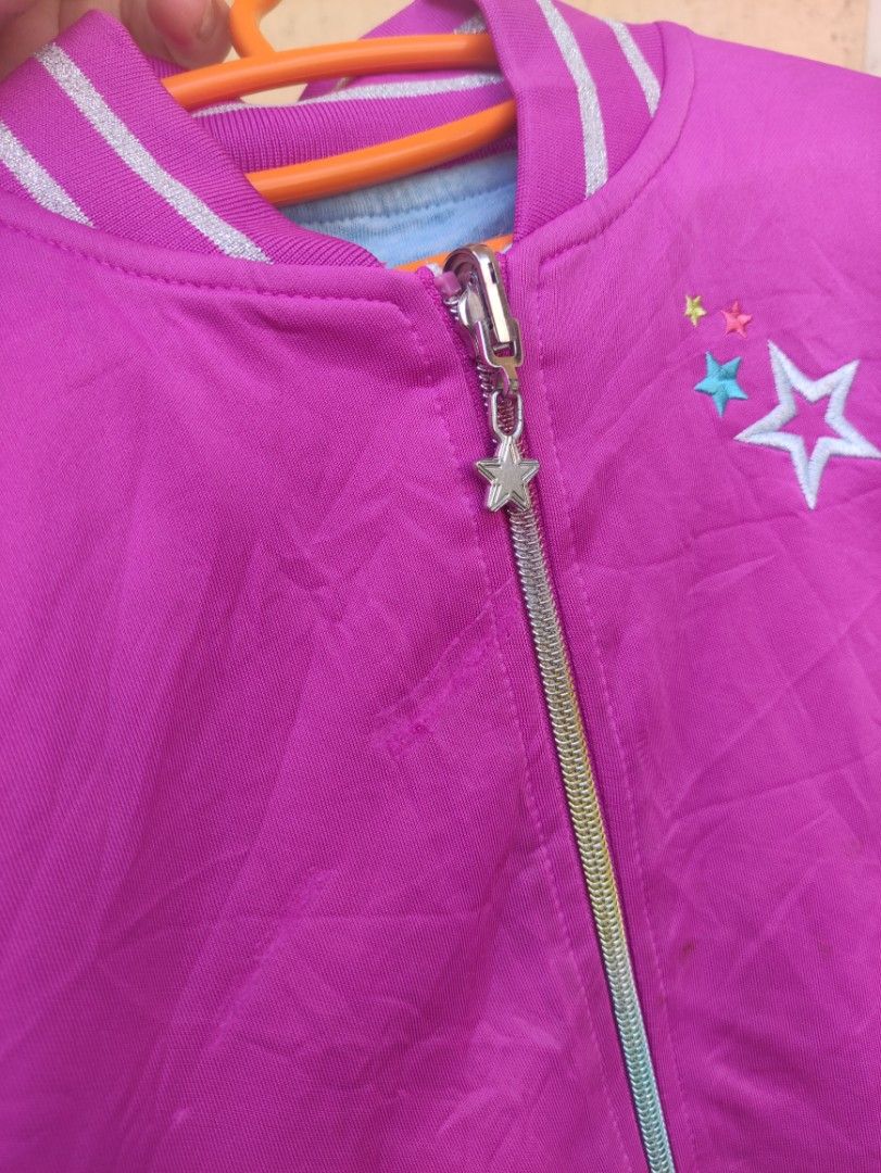 5T Girl Pink Jacket, Babies & Kids, Babies & Kids Fashion on Carousell