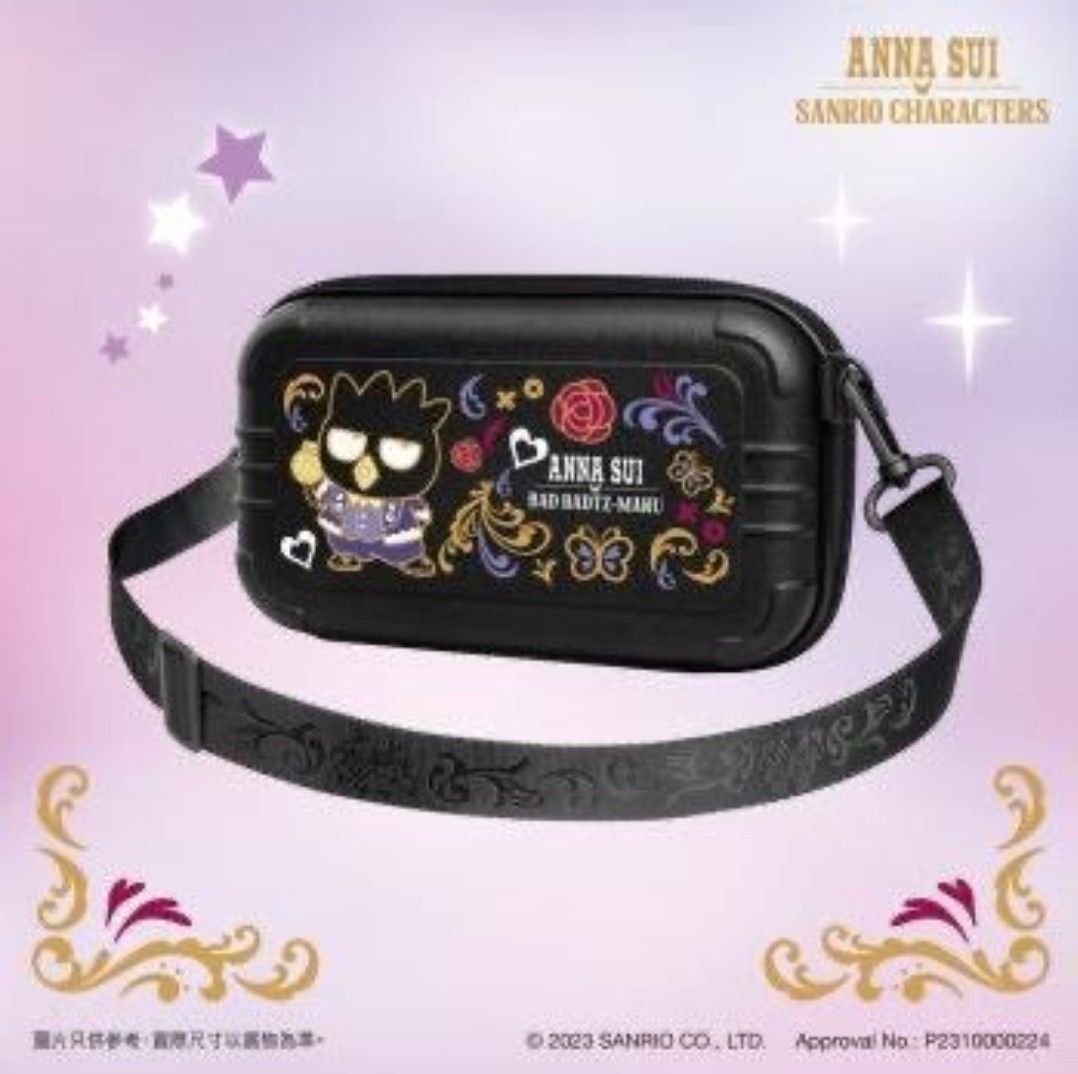 711 Sanrio x Anna Sui Mini Box 有XO, 女裝, 手袋及銀包, 單肩包