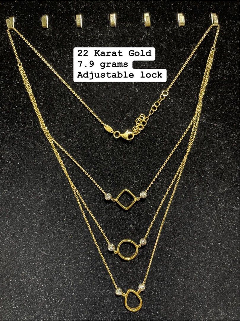 Gold necklace gift hot sale
