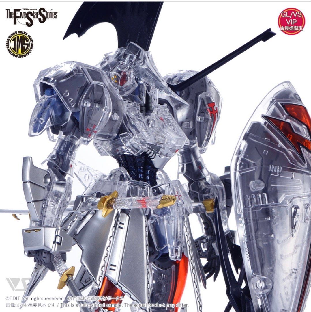 日版🇯🇵 VOLKS 五星物語1/144 LED MIRAGE V3 輕裝規格透明限定版