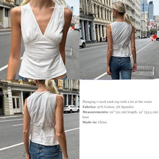 Brandy Melville Vicki Tank, Women's Fashion, Tops, Others Tops on Carousell