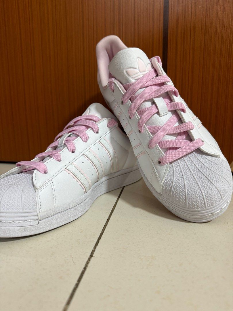 Adidas superstar junior hotsell pink