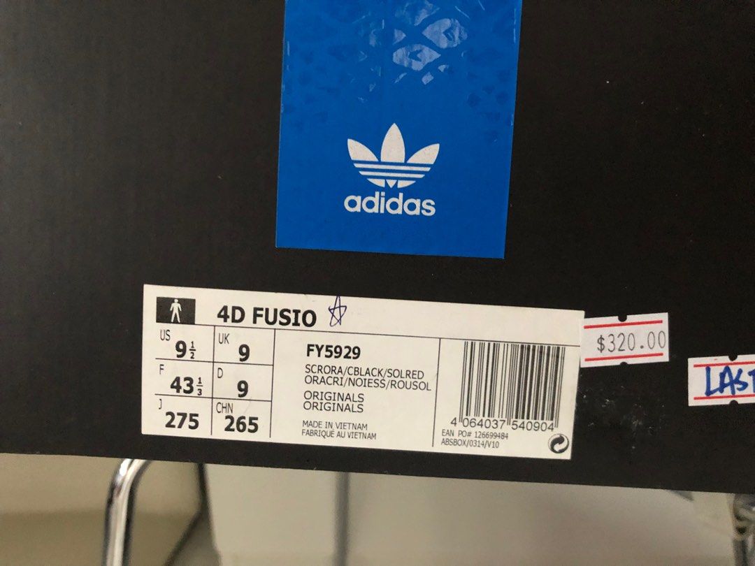 Adidas 4D Fusion 27.5cm
