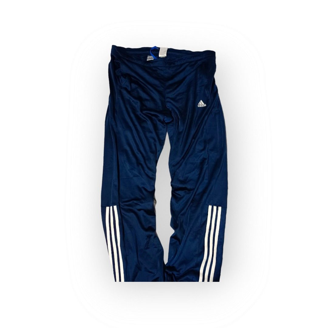 Adidas blue joggers mens on sale