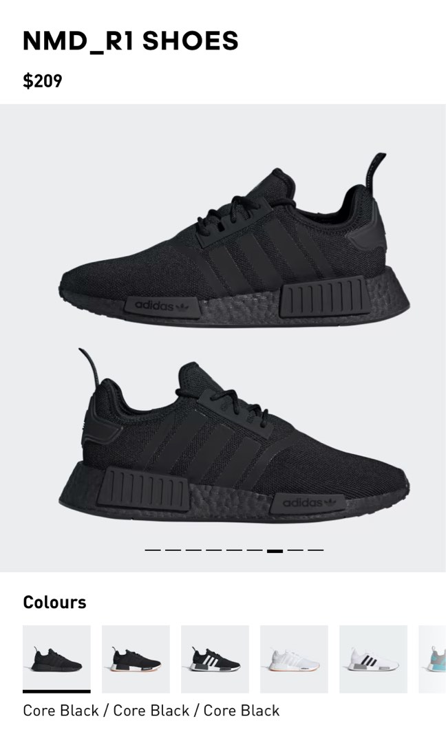 Full black nmds sale