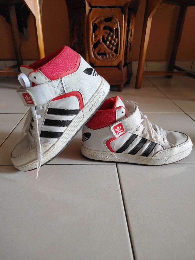 Adidas originals varial mid white sneakers store