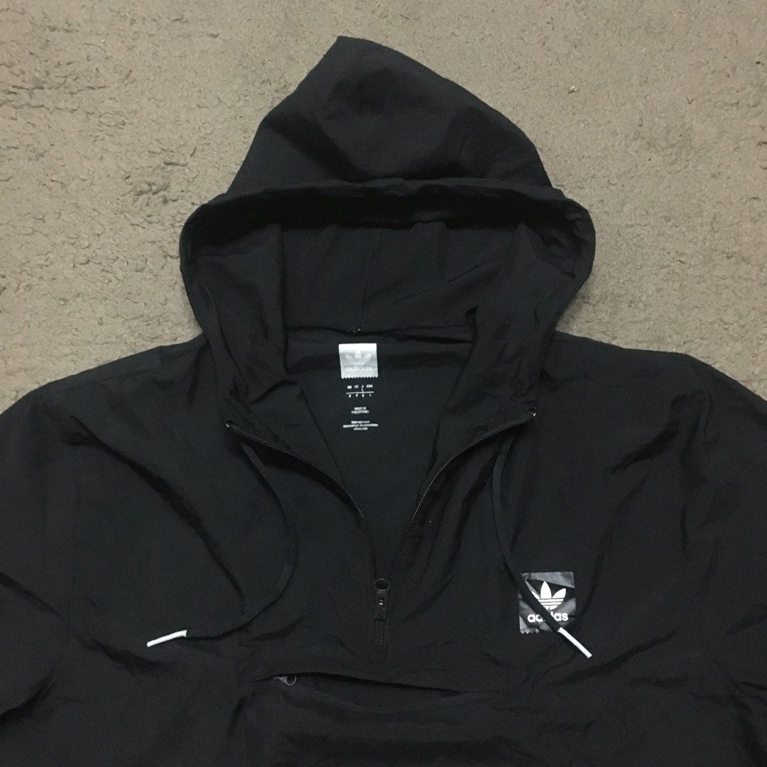 Adidas hip packable best sale mens anorak jacket