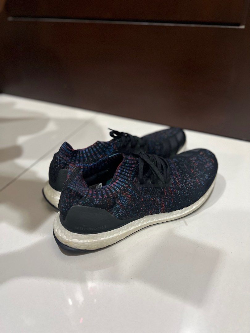 Adidas Ultraboost Uncage Carbon Black, Fesyen Pria, Sepatu , Sneakers di  Carousell