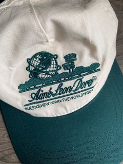 1x In Stock Aime Leon Dore Baseball Cap in White/Green 