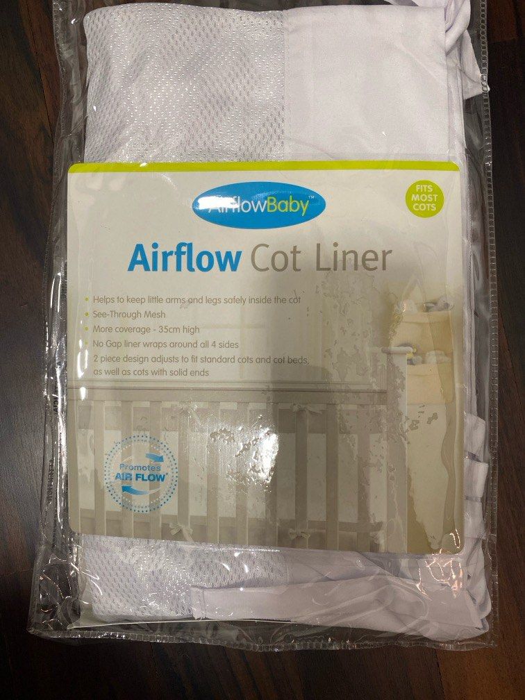 Airflow cot liner clearance