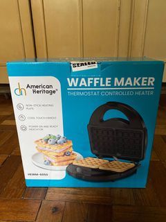 American Heritage Waffle Maker (BRAND NEW)