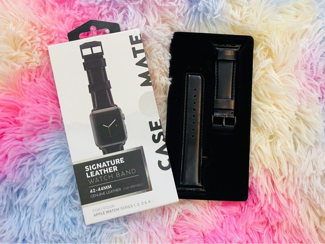 Case mate leather discount apple watch band