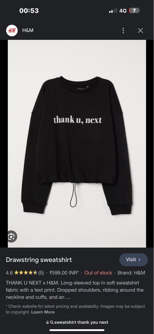 H and m top ariana