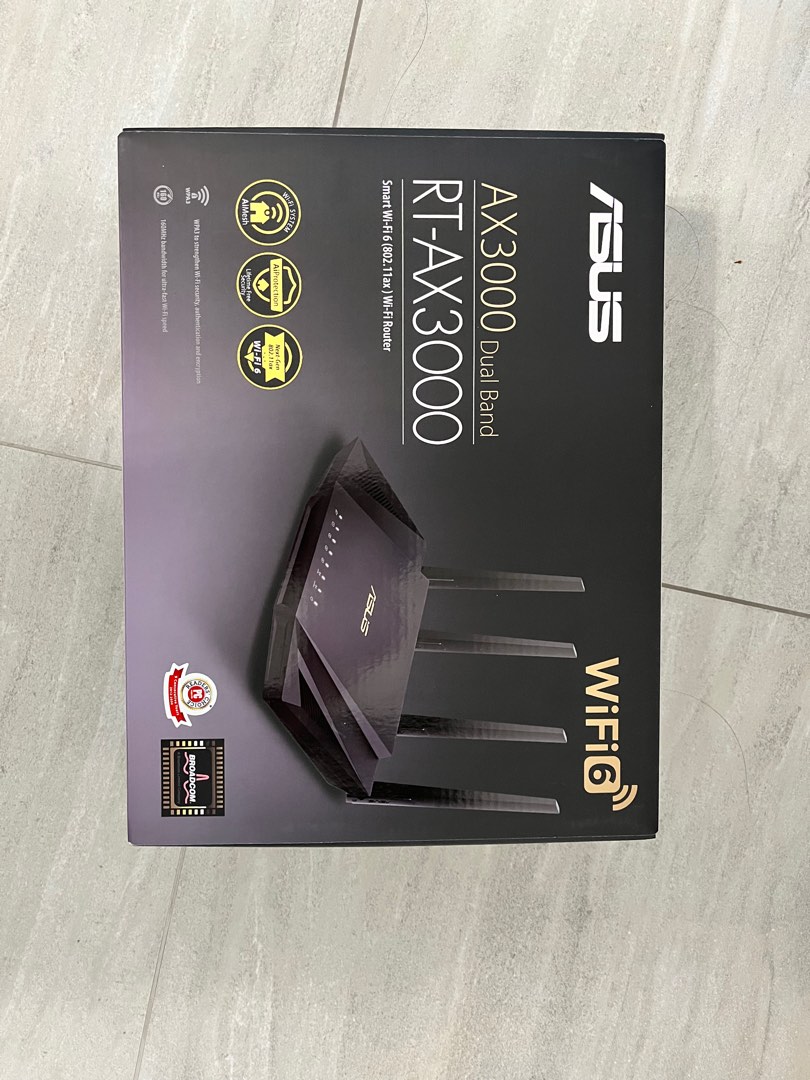 ASUS AX3000 dual band Wifi 6, Computers & Tech, Parts & Accessories ...