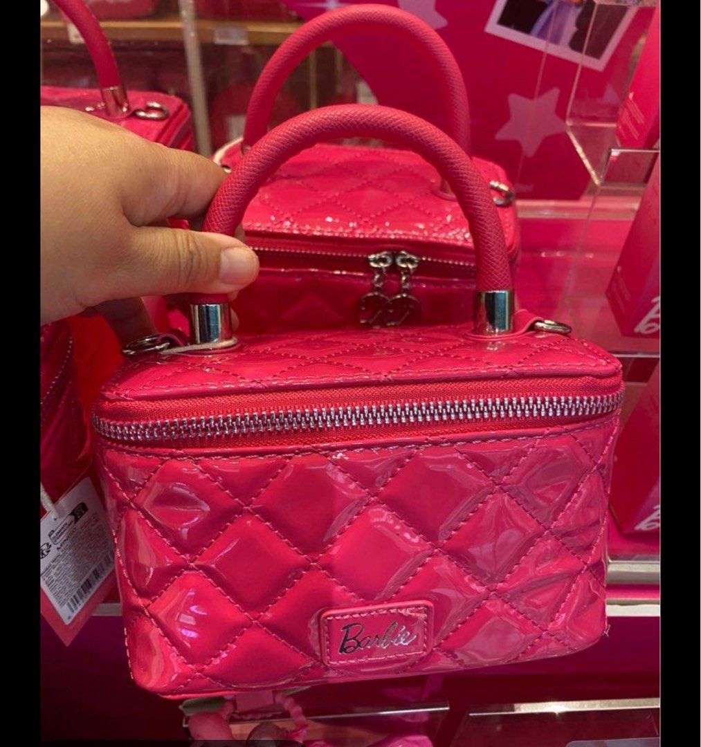 Authentic Miniso Barbie Rhombus Bag, Women's Fashion, Bags & Wallets