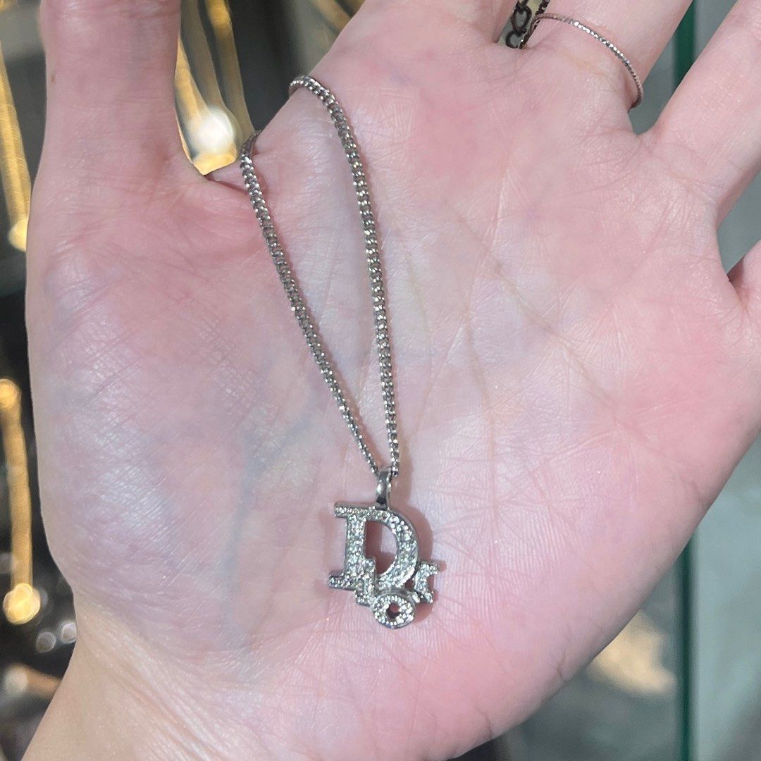 Dior online oblique necklace
