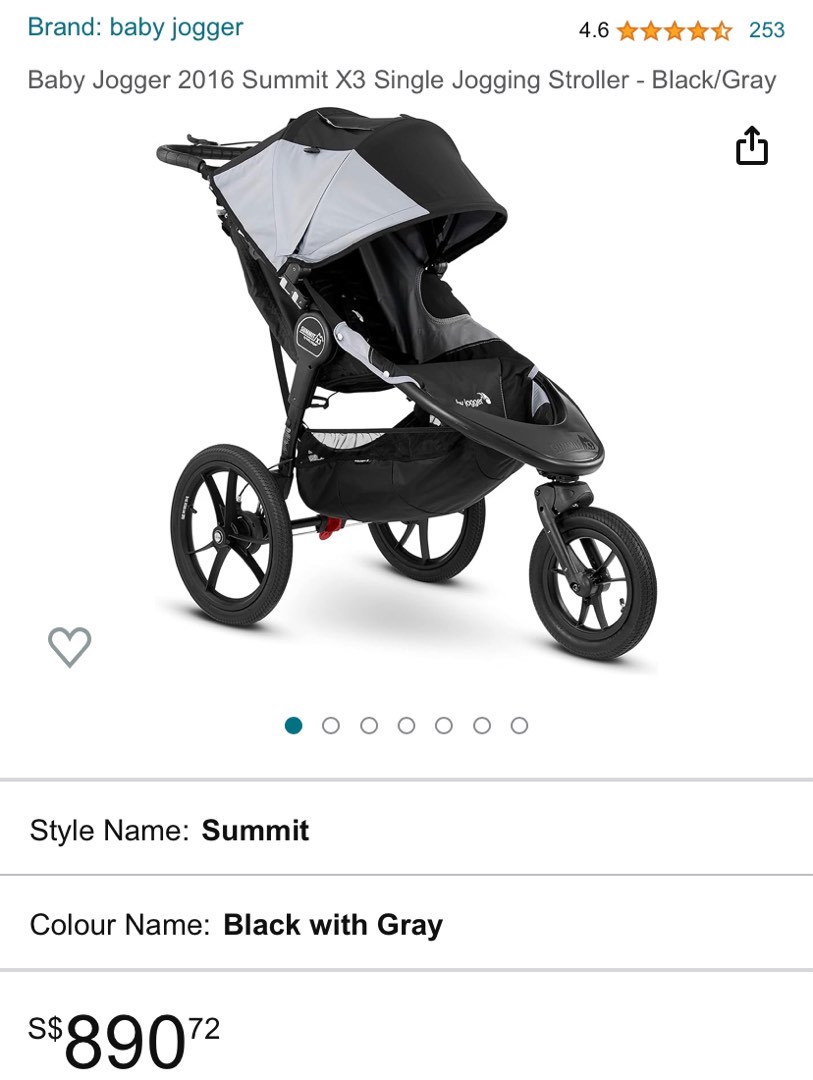 Baby jogger 2016 summit x3 stroller Babies Kids Going Out