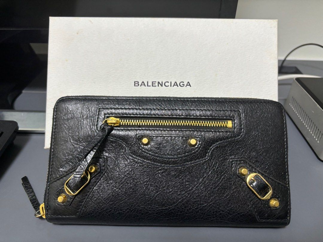 Balenciaga zipper wallet online