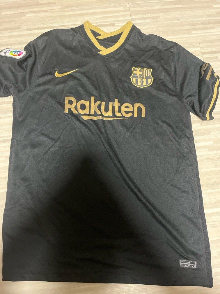 Black and best sale gold barcelona jersey