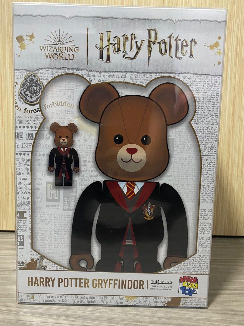 アメコミ BE@RBRICK Harry Potter Gryffindor 🎏預訂🎏Bearbrick 400% 100% Harry Potter Gryffindor