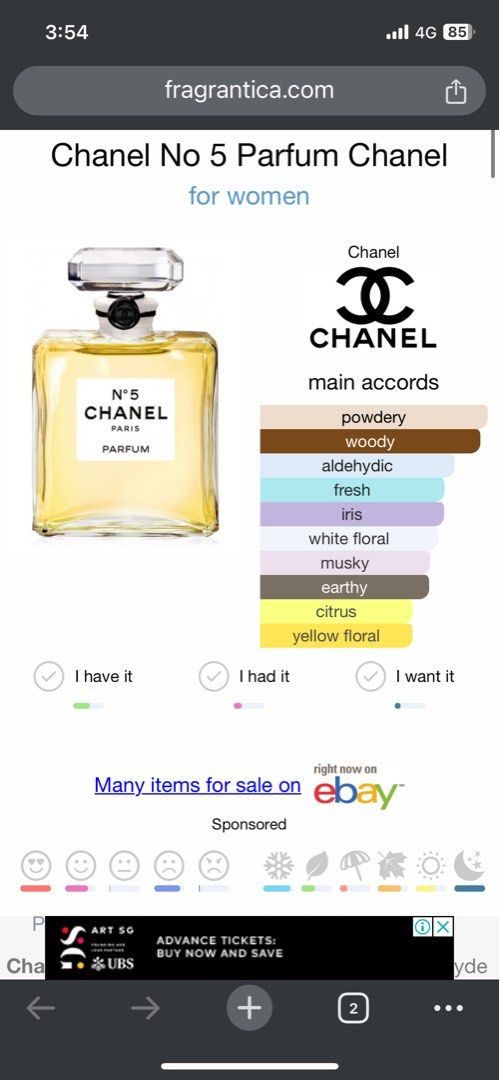 Perfume shop chanel no 5 sales
