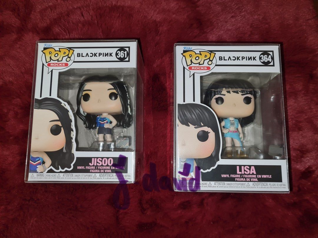 Blackpink Funko Pop (Category: Designer & Blind Box Toys) located in Mandaluyong City. Submitted by _wannashop (Listing ID 1274777377, Image 1). Description: 🔖 Blackpink Funko Pop (sealed, with casing) ‼️ Jisoo and Lisa 💸 700 php each, 1300 php for both Location: Valenzuela MOP: GCash, BPI, BDO MOD: Lalamove, Grab c/o buyer RFS: Already have the OT4 🫶🏼.