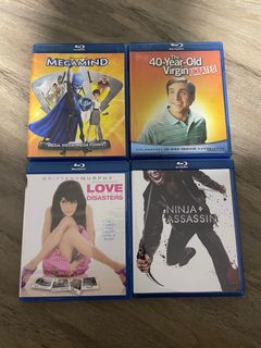 Assorted Blu Ray Movie's $2-$8