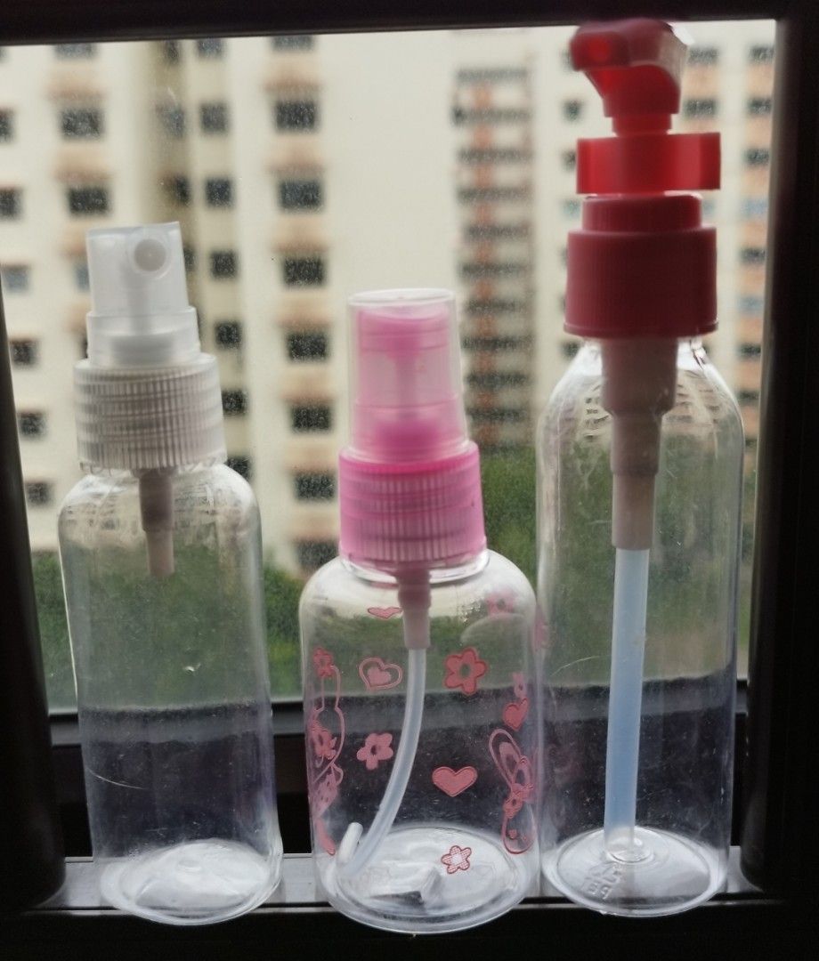 BN 50ml, 100ML Pump, Spray bottles 1 each, Furniture & Home Living