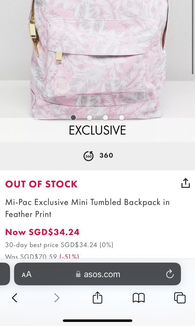 Mi pac mini backpack online