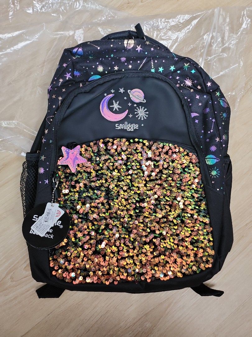 Bnwt smiggle over the moon classic backpack