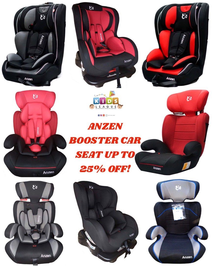 Brand new ANZEN Booster Car Seats ON SALE, Babies & Kids, Going Out