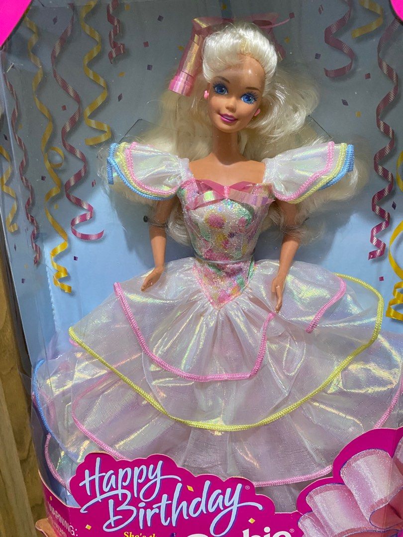 Brand New Happy Birthday Barbie, Hobbies & Toys, Toys & Games on Carousell