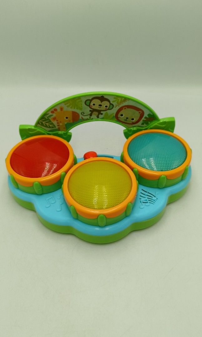 Bright starts safari beats drum top