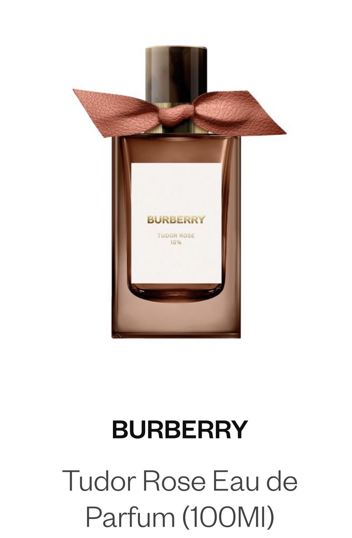 BURBEERY巴寶莉高訂系列Tudor Rose 都鐸玫瑰中性香水100ml｜保養換新