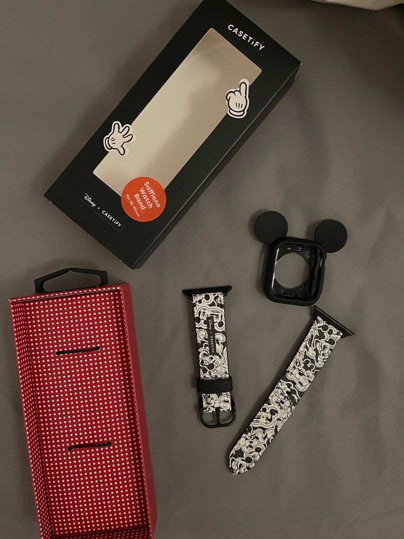 Casetify saffiano sale leather band