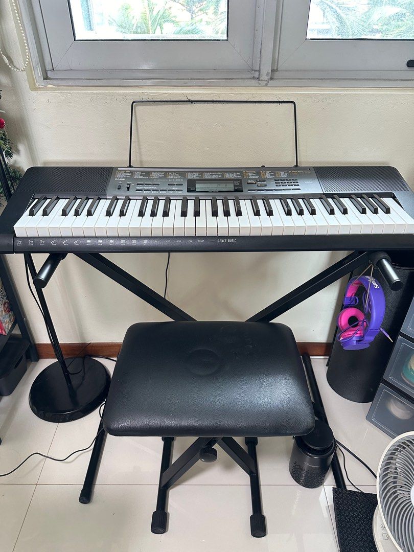 Casio keyboard sales lk 265