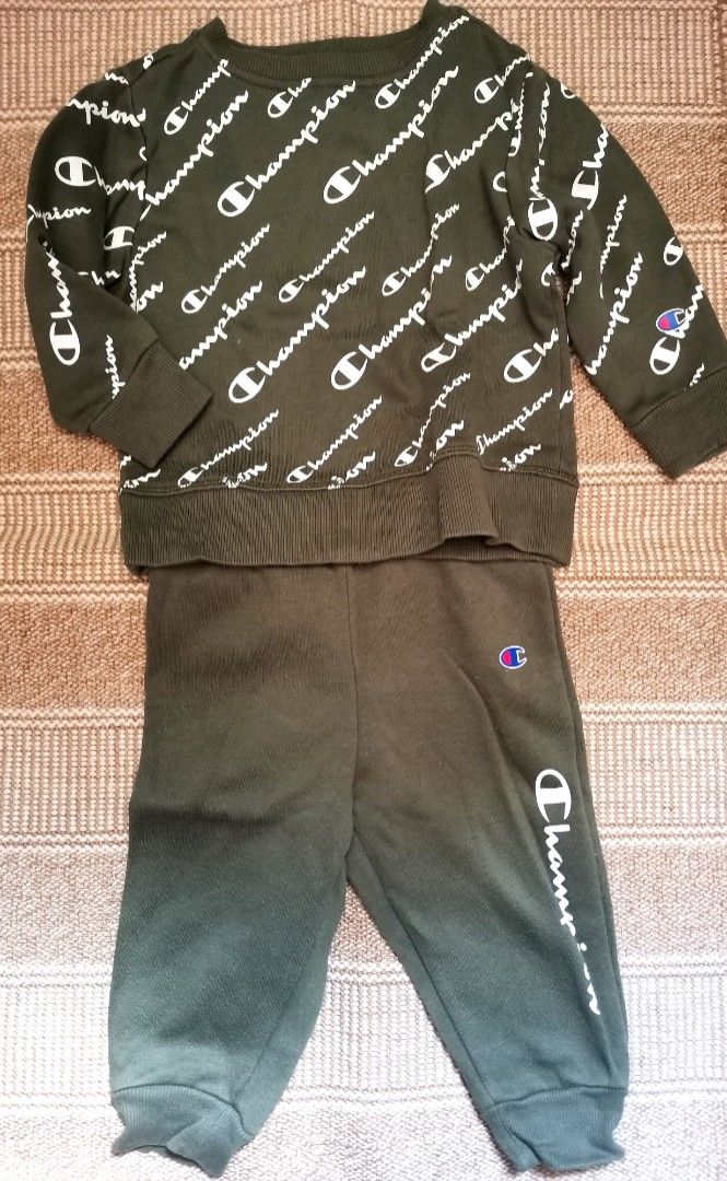 Champion clearance kids sweatsuit