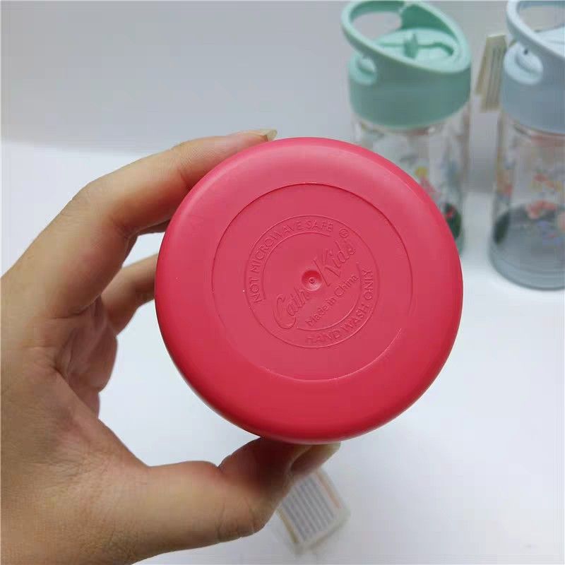 CHEAPEST SG STOCK CATH KIDSTON Straw Water Bottle Kids Children Top Handle BPA Free 330ml
