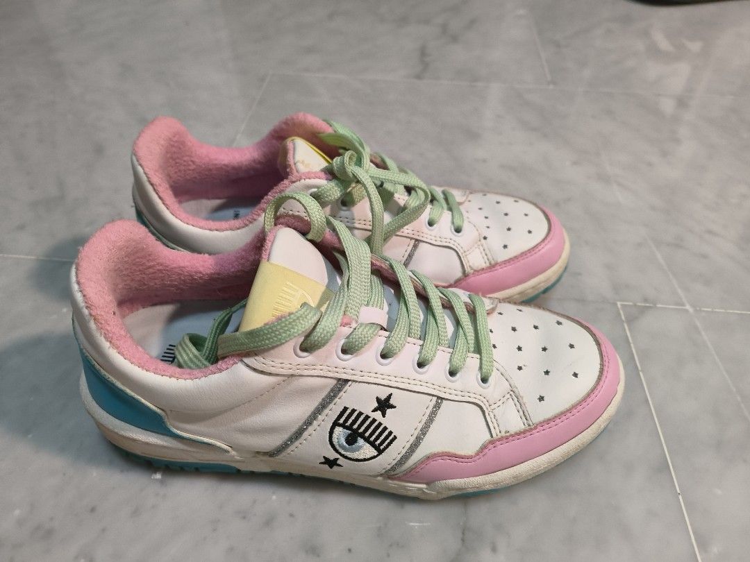 Superga rosa top chiara ferragni