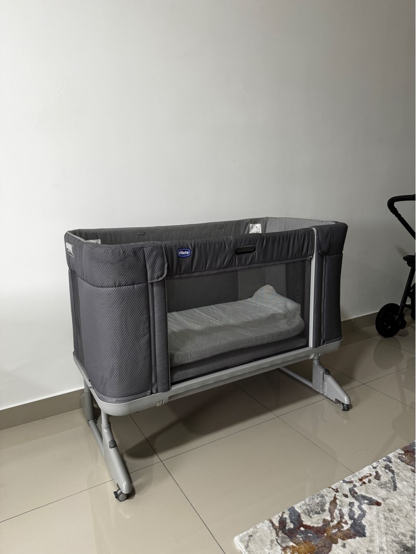 Chicco Next2Me Forever Sleeptime -Cool Grey