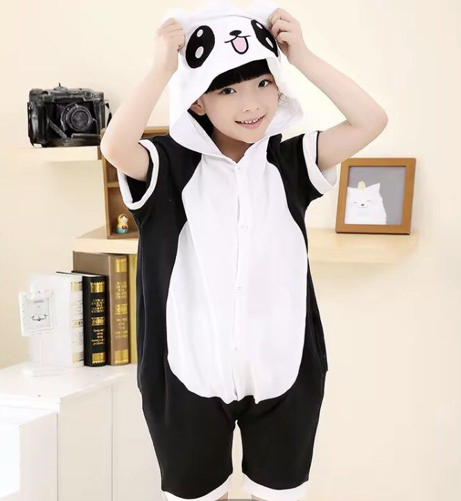 Kids panda onesie deals