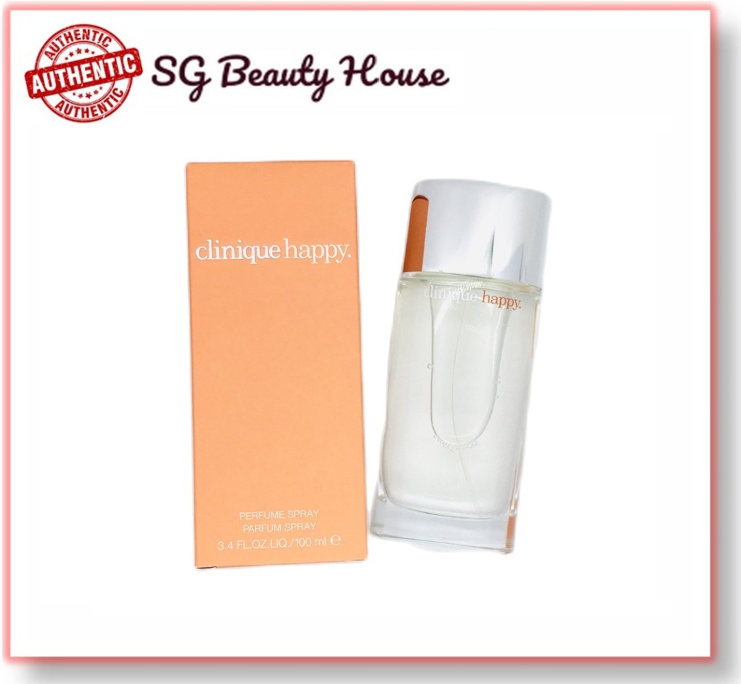 CLINIQUE HAPPY WOMEN EDP 100ML SPRAY (EXPIRY DATE 2027), Beauty
