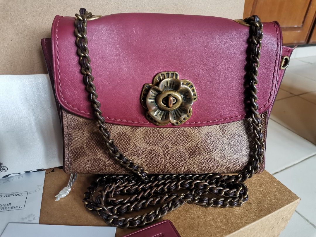 Coach parker 18 in hotsell colorblock