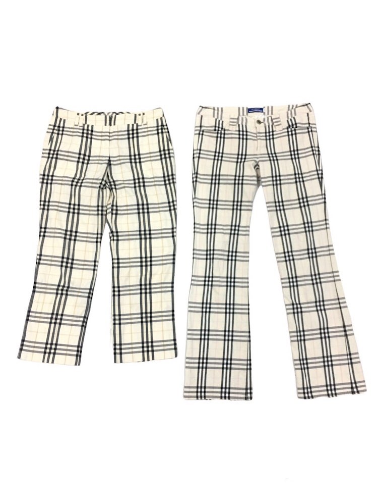 Burberry top cigarette pants