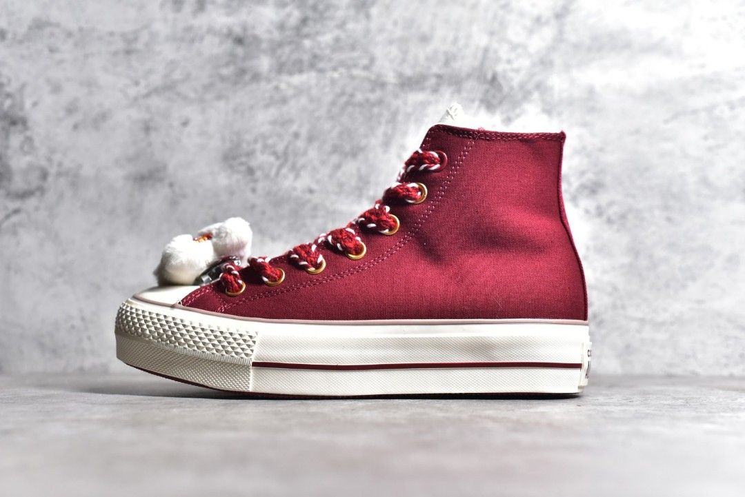 Red high shop top shoes womens